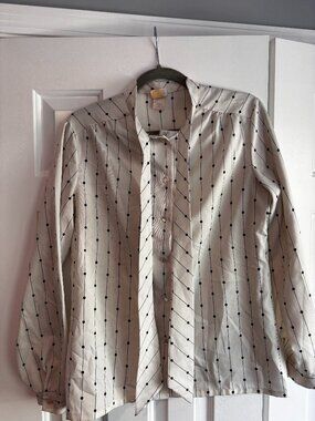 Vintage JC Penny's Button Down W/ Tie